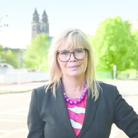 Simone Borris, Oberbürgermeisterin der Stadt Magdeburg